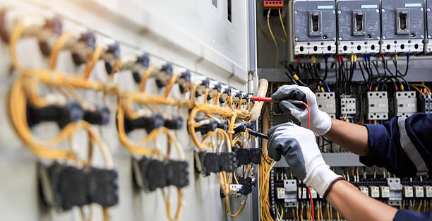 Professional Electrical Panel Upgrade technician working in Fannin County County, TX
